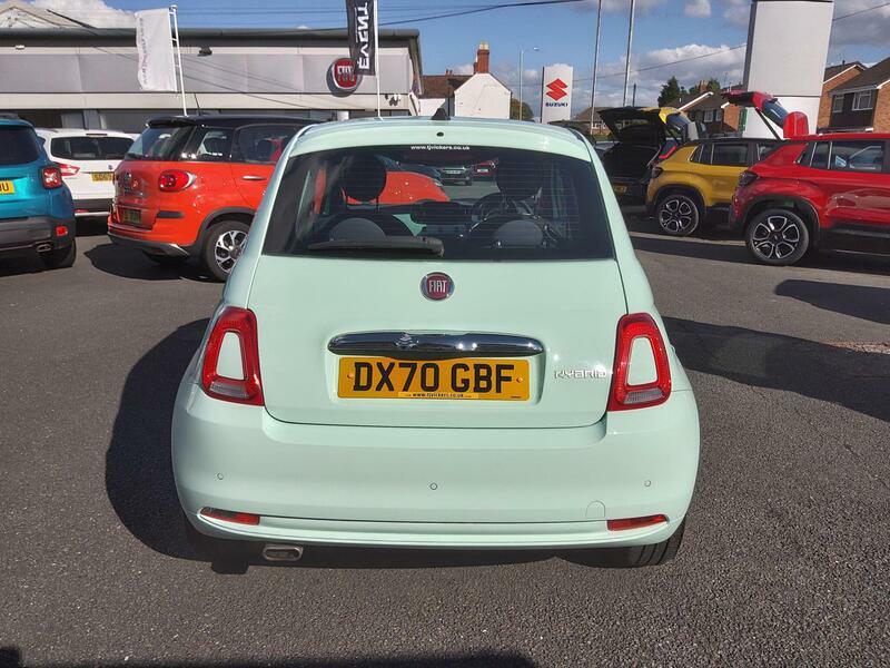 Fiat 500 1.0 Mhev Lounge Euro 6 Ss DX70GBF Black #6