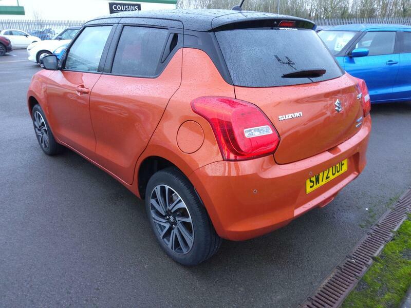 Suzuki Swift 1.2 Dualjet Mhev Sz5 Allgrip Euro 6 Ss SW72OUF Orange #3
