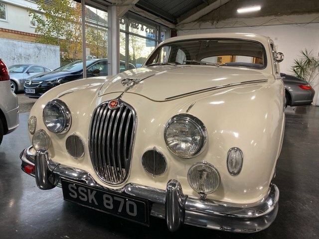 Jaguar Mark II 1956 Mk1 Early Build Edition 2.4 Man With Overdriv SSK870 White #2