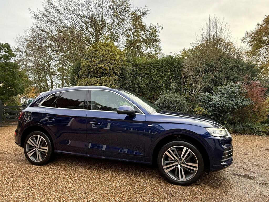 Audi Q5 2.0 Tfsi S Line S Tronic Quattro Euro 6 Ss KT67EKL Blue #3