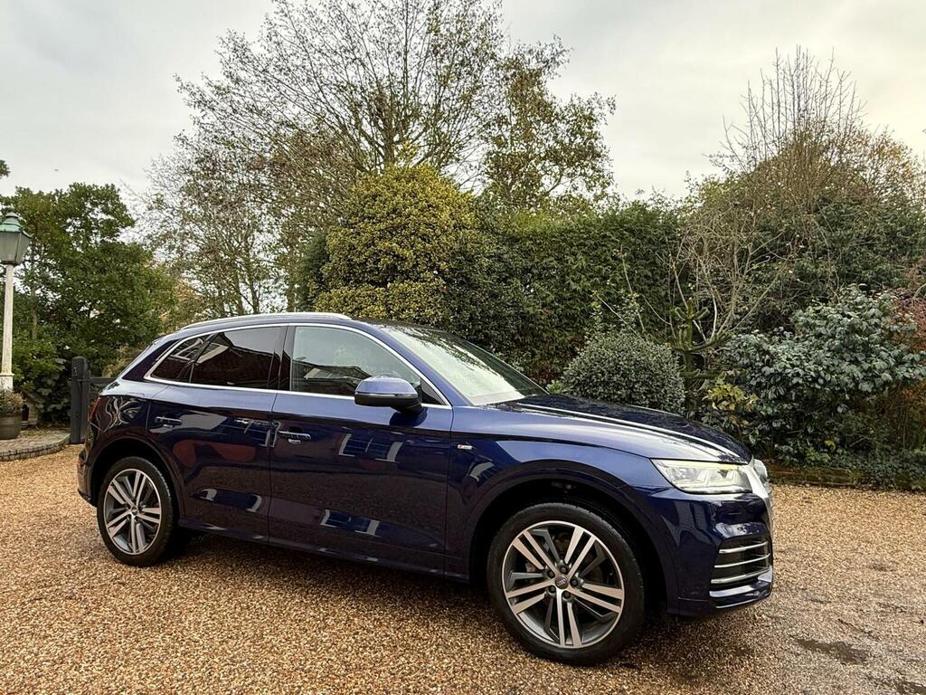 Audi Q5 2.0 Tfsi S Line S Tronic Quattro Euro 6 Ss KT67EKL Blue #2