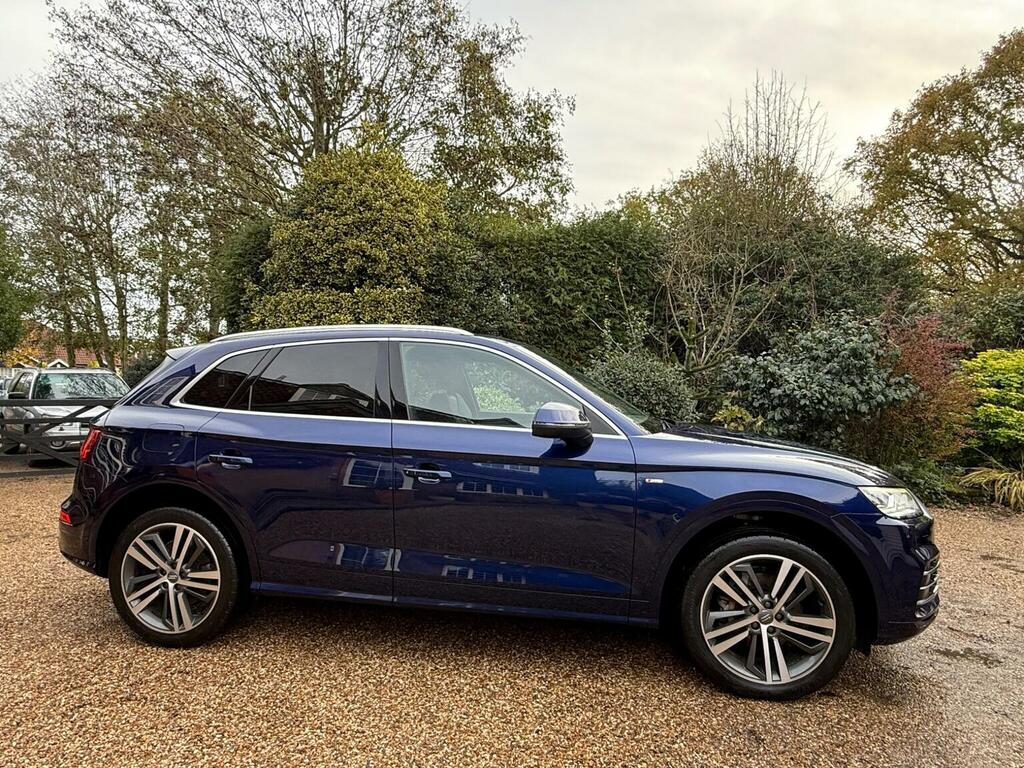 Audi Q5 2.0 Tfsi S Line S Tronic Quattro Euro 6 Ss KT67EKL Blue #4