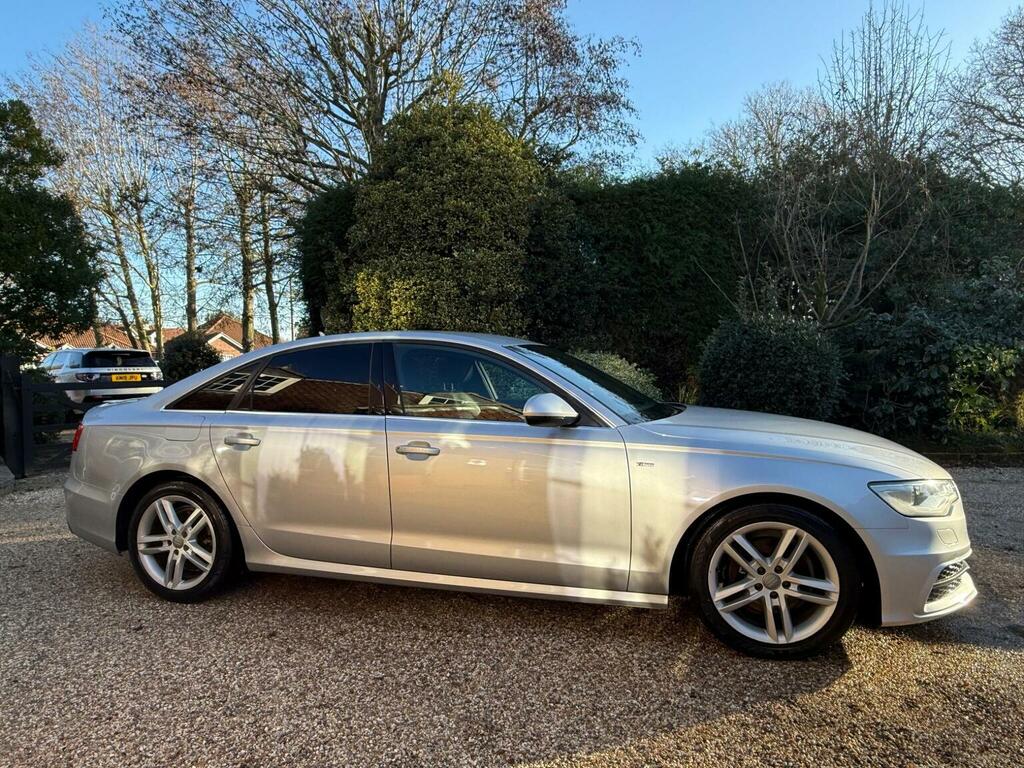 Audi A6 Saloon 2.0 Tdi S Line Euro 5 Ss LV62OZL Silver #5