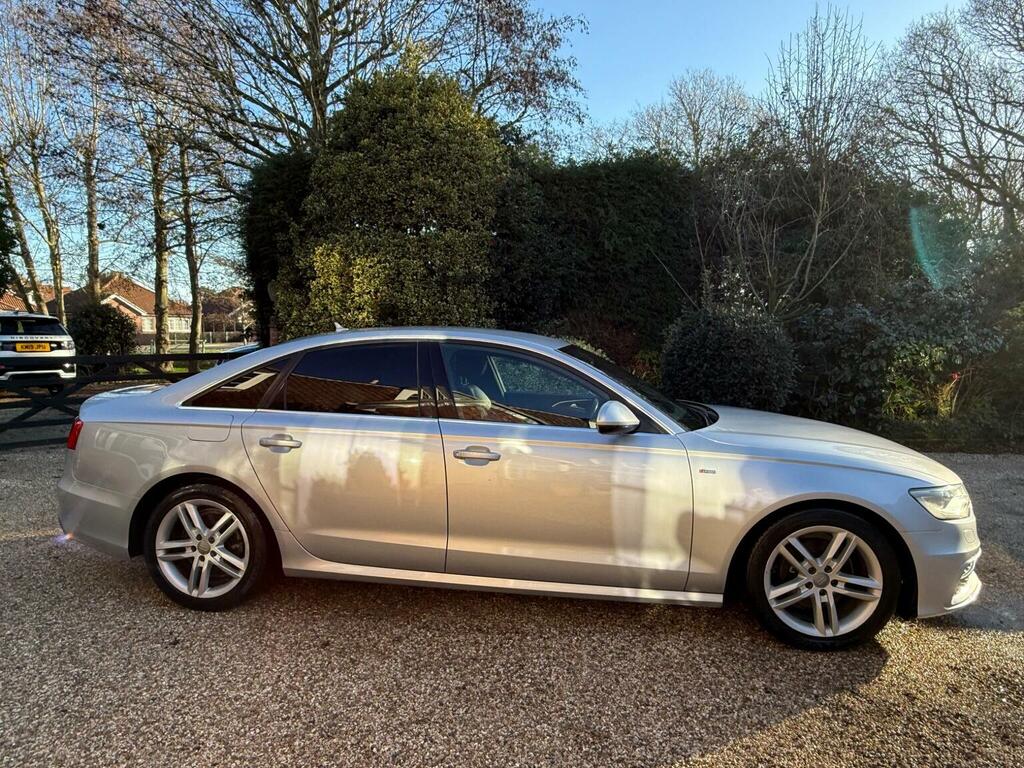 Audi A6 Saloon 2.0 Tdi S Line Euro 5 Ss LV62OZL Silver #4