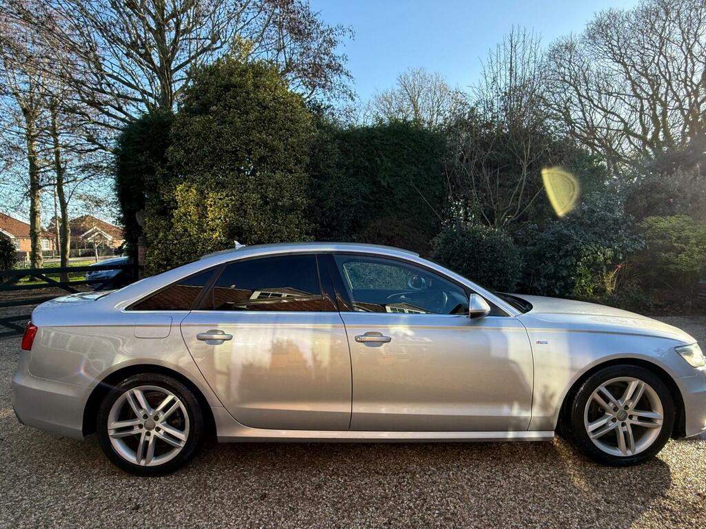Audi A6 Saloon 2.0 Tdi S Line Euro 5 Ss LV62OZL Silver #3