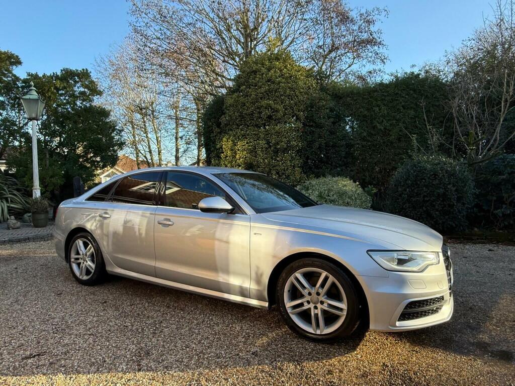 Audi A6 Saloon 2.0 Tdi S Line Euro 5 Ss LV62OZL Silver