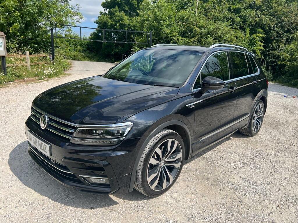 Volkswagen Tiguan Suv 2.0 Tdi R-line Dsg 4Motion Euro 6 Ss 2 BV68NDZ Black #3