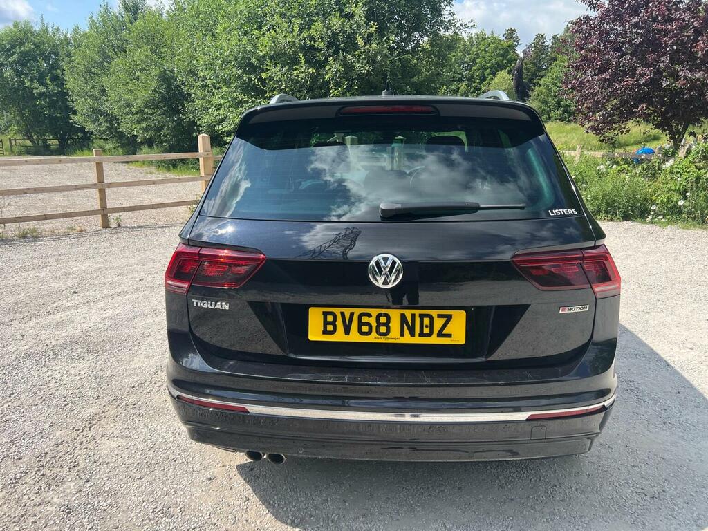 Volkswagen Tiguan Suv 2.0 Tdi R-line Dsg 4Motion Euro 6 Ss 2 BV68NDZ Black #6