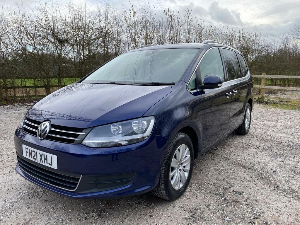 Volkswagen Sharan Mpv 1.4 Tsi Se Nav Dsg Euro 6 Ss 202121 FN21XHJ Blue #4