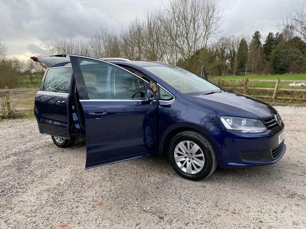 Volkswagen Sharan Mpv 1.4 Tsi Se Nav Dsg Euro 6 Ss 202121 FN21XHJ Blue #2