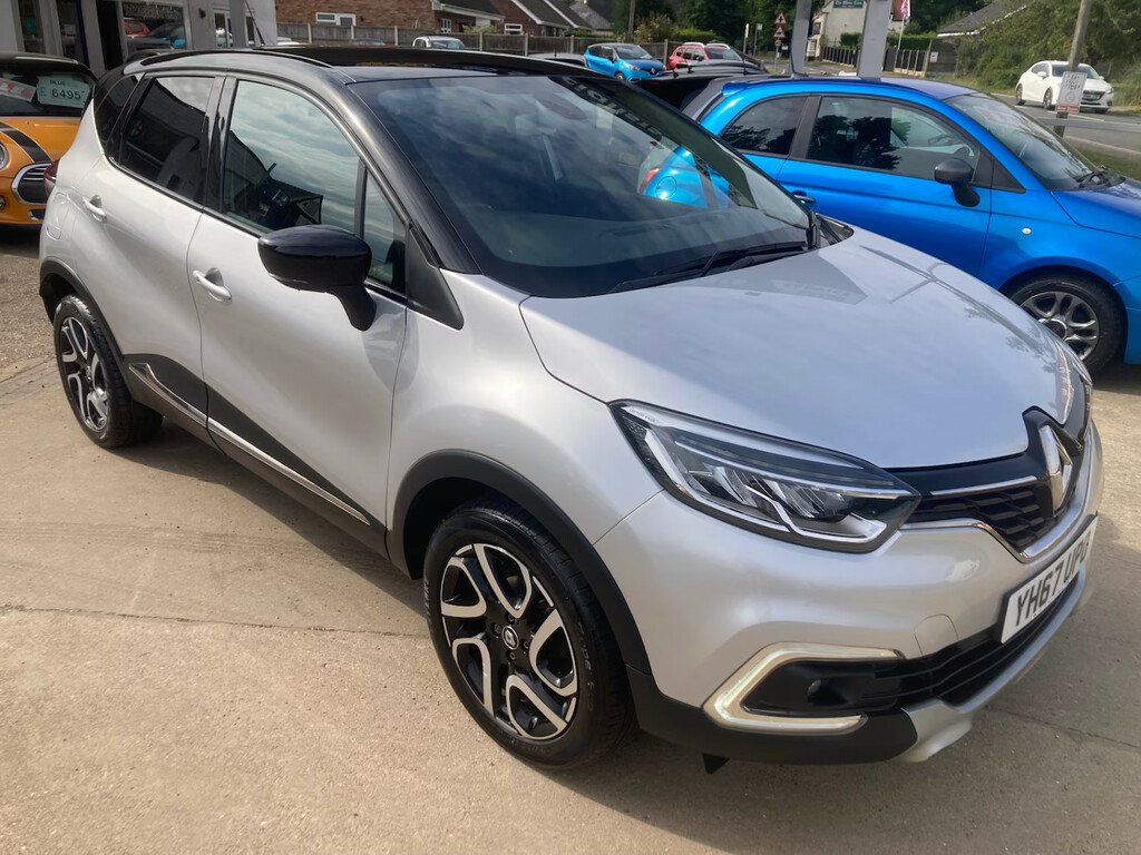 Renault Captur 0.9 Tce 90 Dynamique S Nav Hatchback Ma YH67UPO Black #3