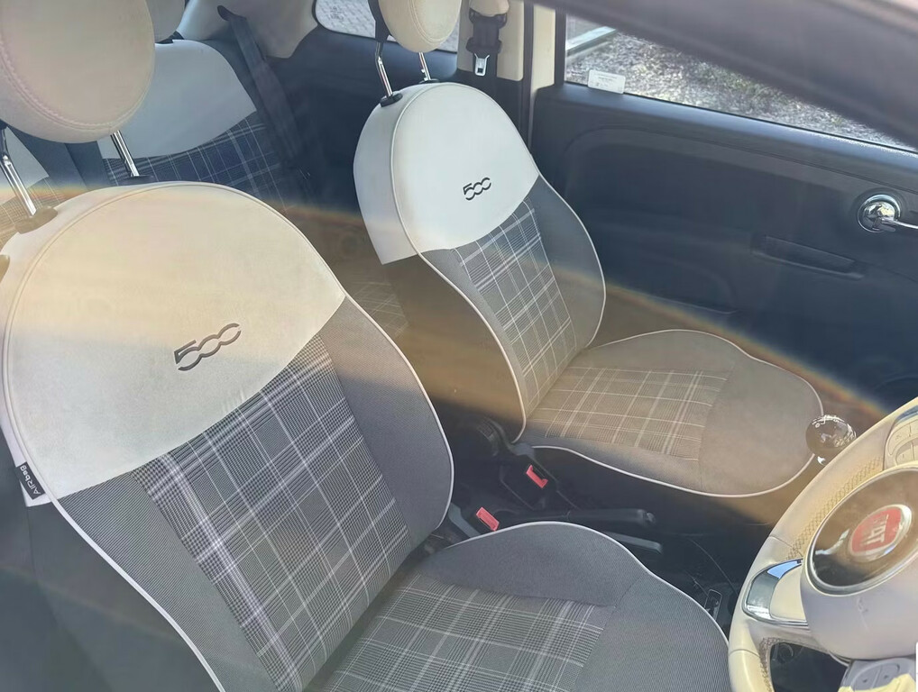 Fiat 500 1.0 Mild Hybrid Lounge Hatchback WR21DMV White #3