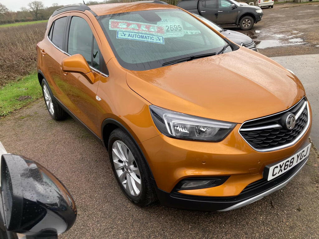 Vauxhall Mokka X 1.4T Elite Nav Hatchback CX68YGJ Orange #3