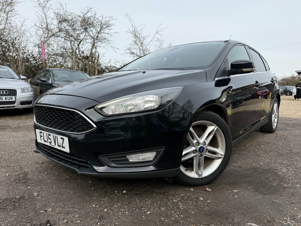 Ford Focus 1.6 Tdci Zetec Hatchback Euro 5 FL15VLZ Black #4