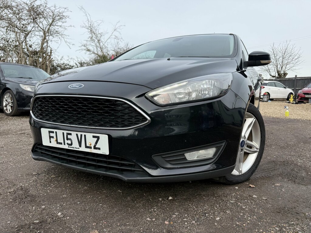 Ford Focus 1.6 Tdci Zetec Hatchback Euro 5 FL15VLZ Black #3