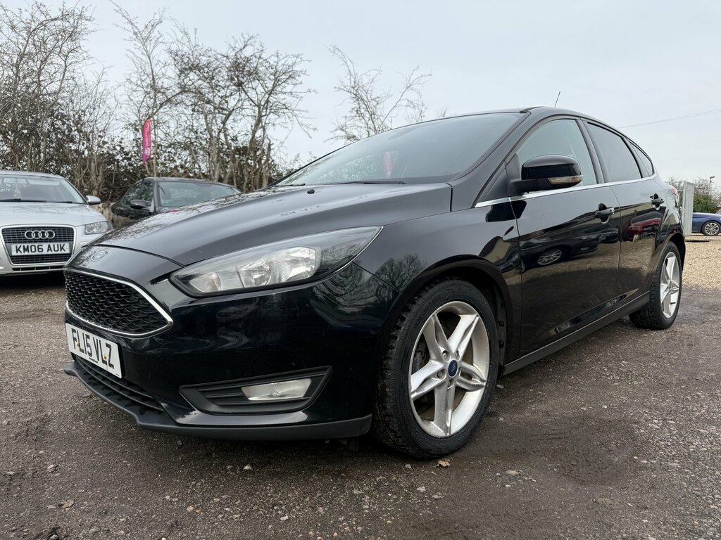 Ford Focus 1.6 Tdci Zetec Hatchback Euro 5 FL15VLZ Black #6
