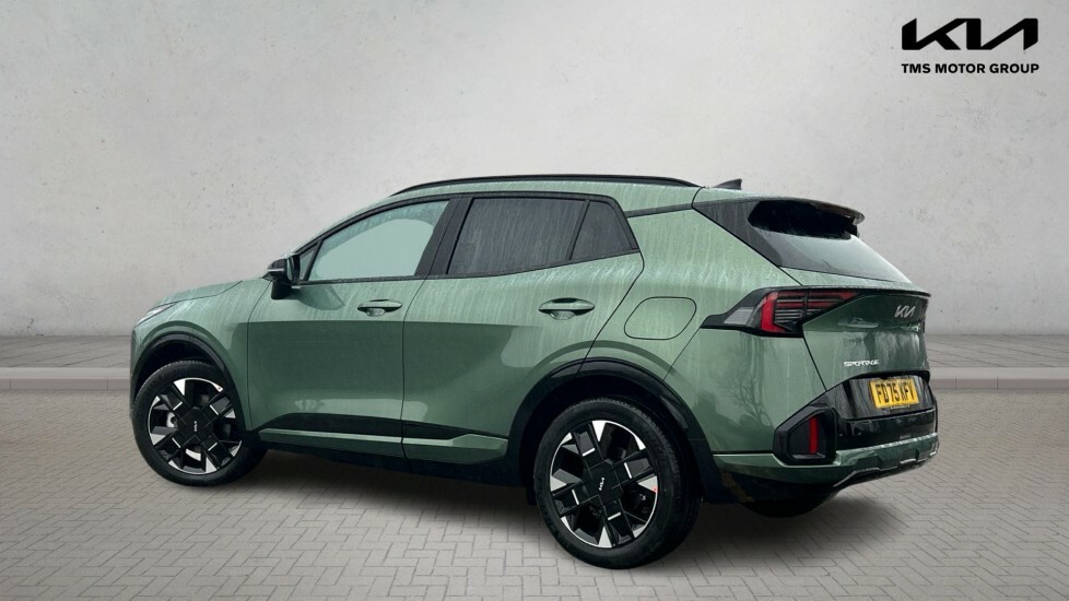 Kia Sportage 1.6 T-gdi Hev Gt-line S FD75KFV Green #2