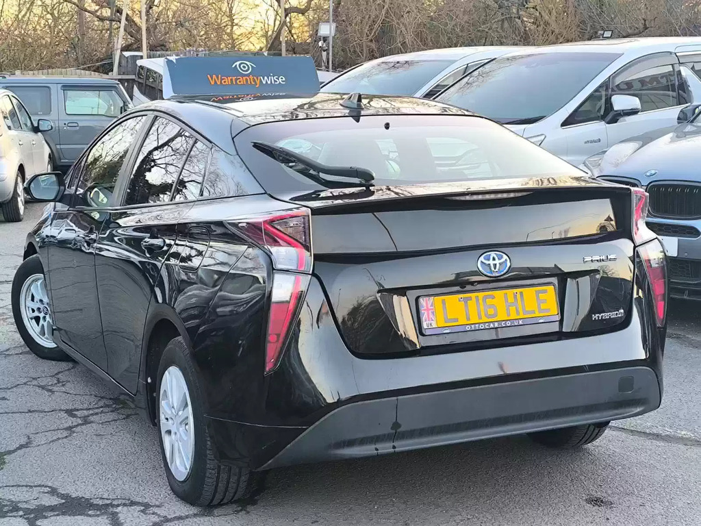 Toyota Prius 1.8 Hybrid 201616 Vvt-h Active Cvt Euro 6 S S LT16HLE Black #3