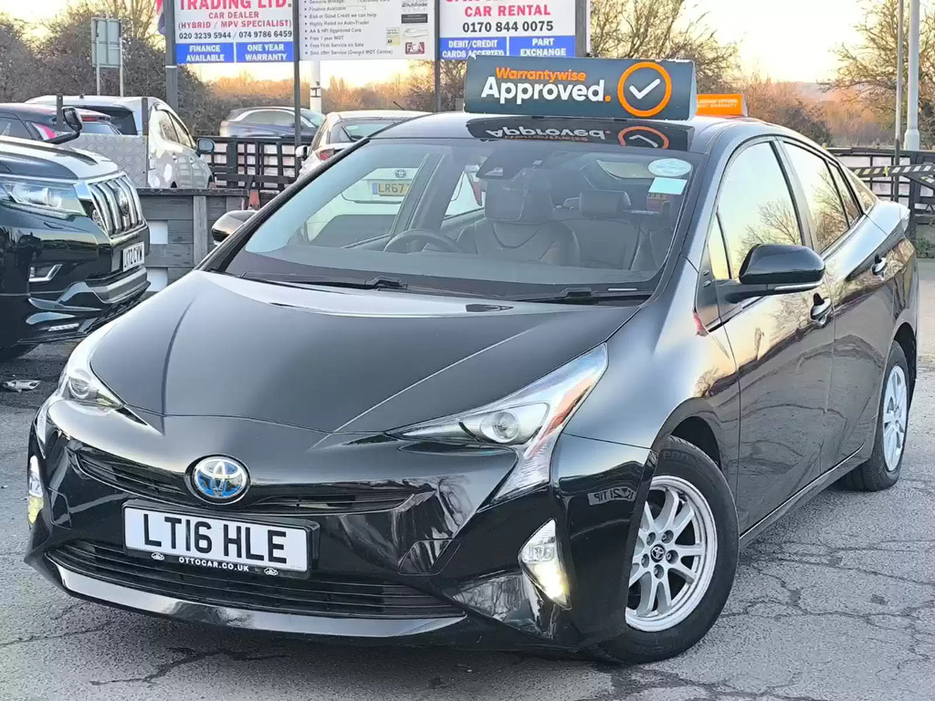 Toyota Prius 1.8 Hybrid 201616 Vvt-h Active Cvt Euro 6 S S LT16HLE Black #2
