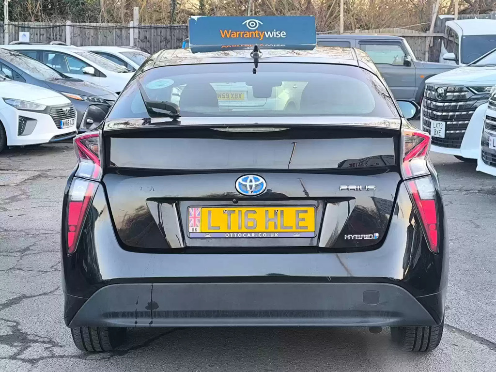 Toyota Prius 1.8 Hybrid 201616 Vvt-h Active Cvt Euro 6 S S LT16HLE Black #6