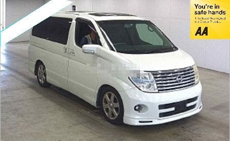 Nissan Elgrand 3.5 200505 8 Seats Mpv 4Wd White