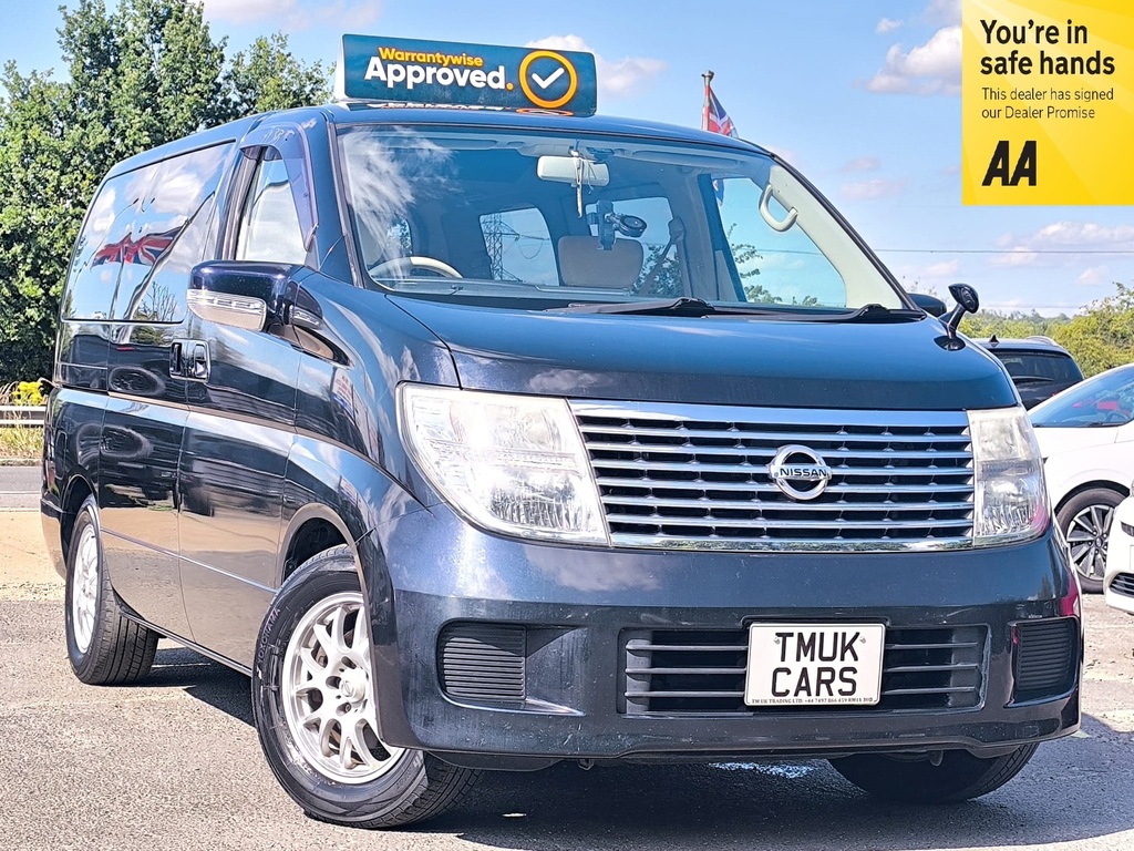 Nissan Elgrand 2.5 200808 8 Seats Camper Van Ulez Fr Black