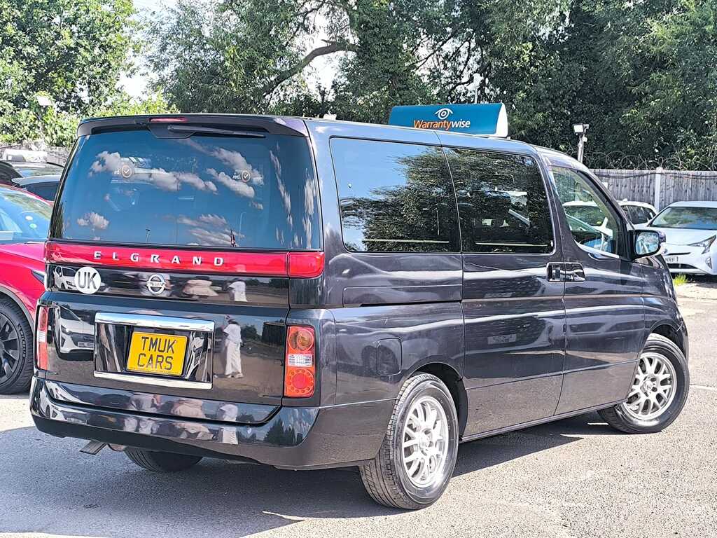 Nissan Elgrand 2.5 200808 8 Seats Camper Van Ulez Fr Black #4