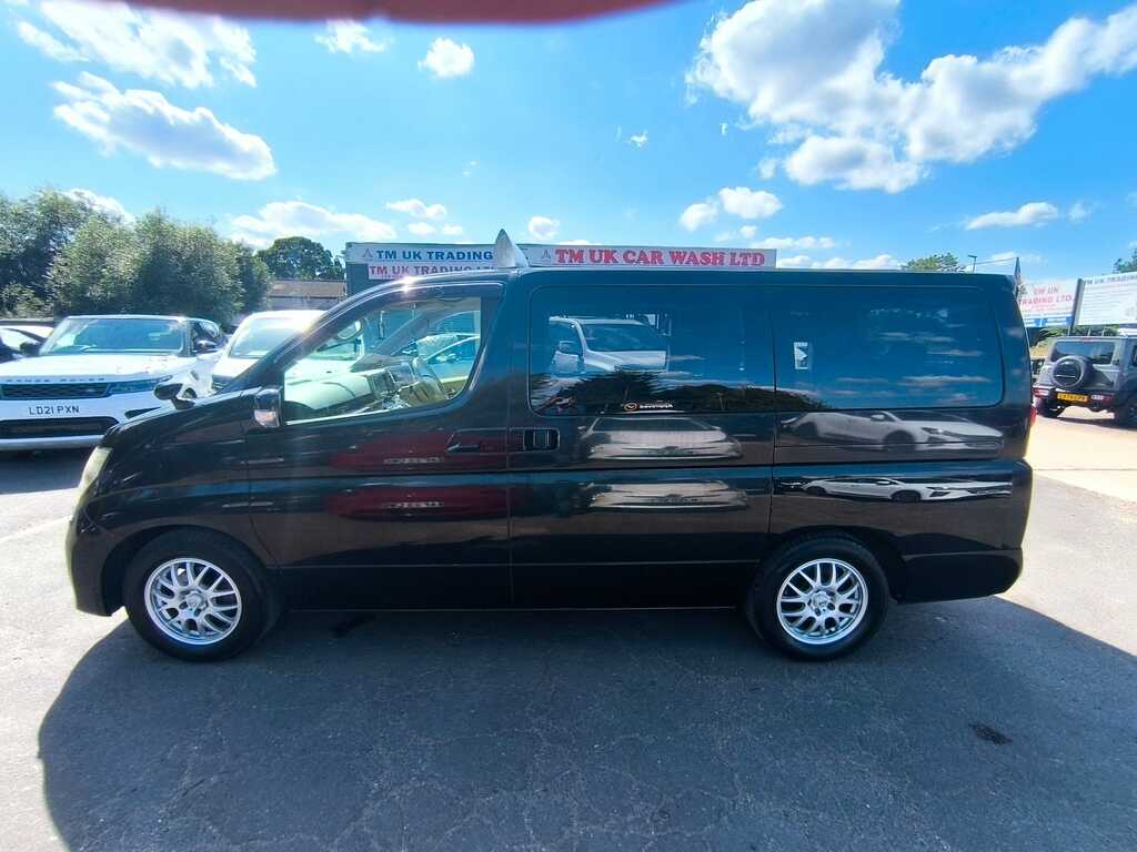 Nissan Elgrand 2.5 200808 8 Seats Camper Van Ulez Fr Black #6