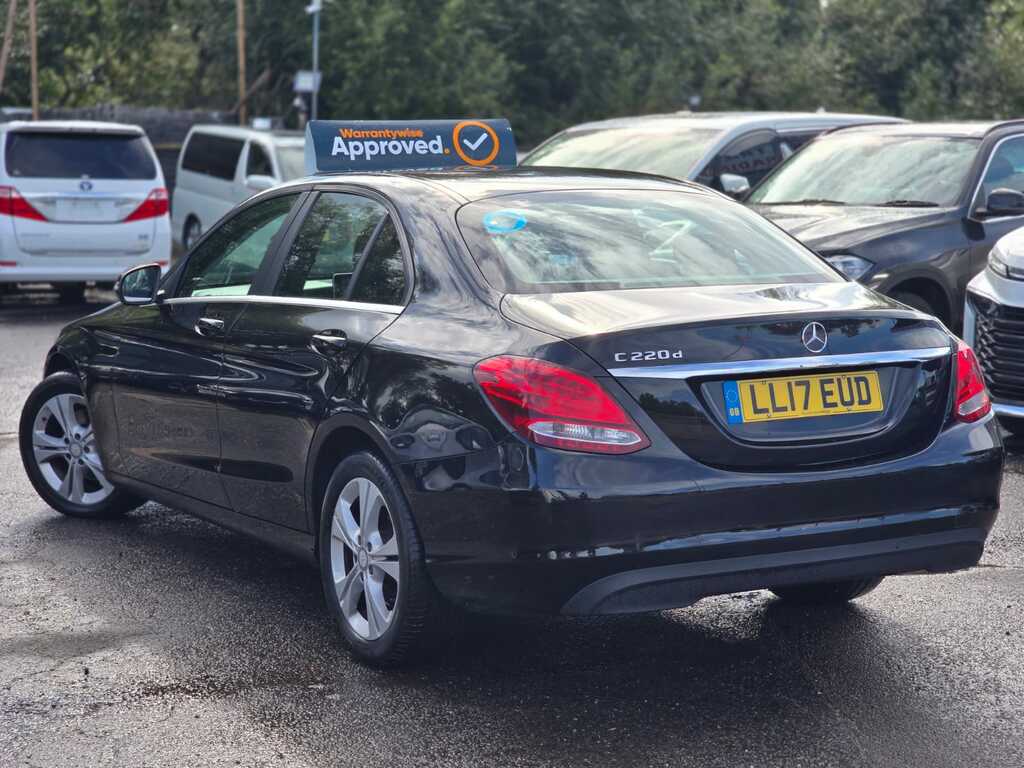Mercedes-Benz C Class 2.1 201717 C220d Se Executive E LL17EUD Black #4