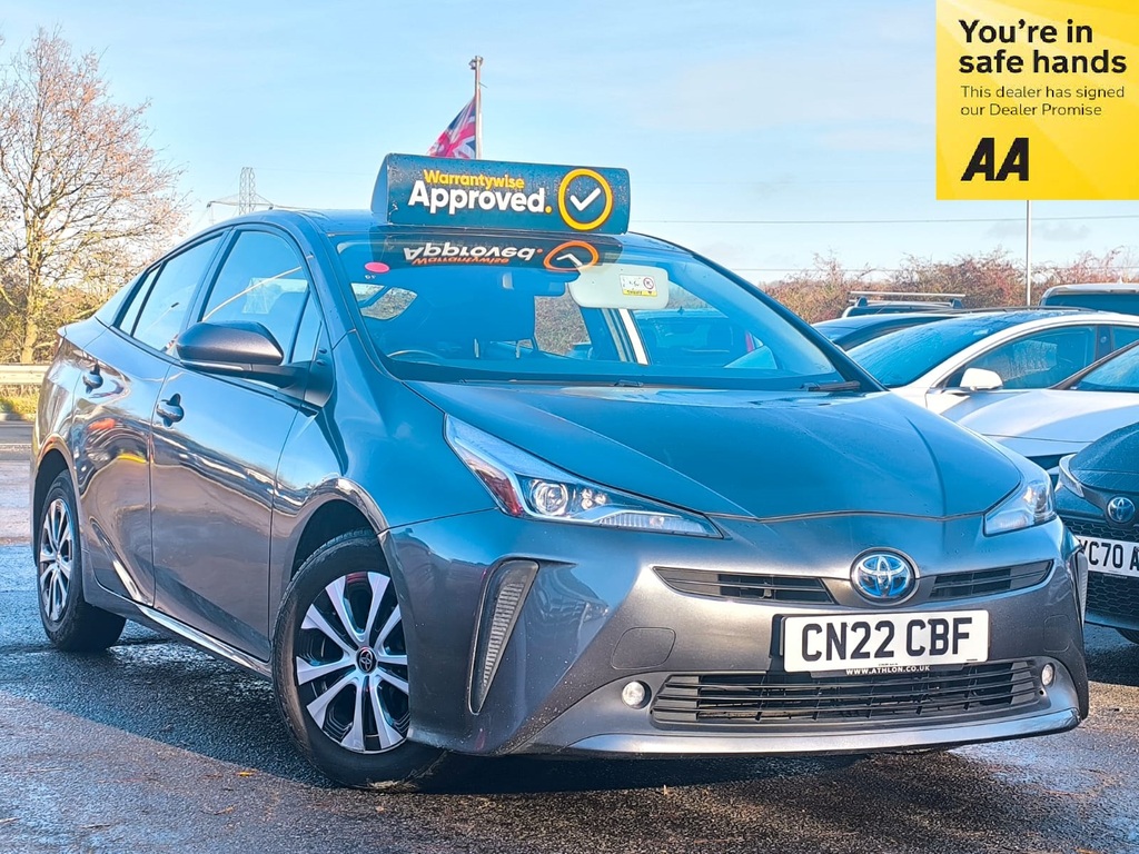 Toyota Prius 1.8 Hybrid 202222 Vvti Active Hatchback 5 Seats Grey