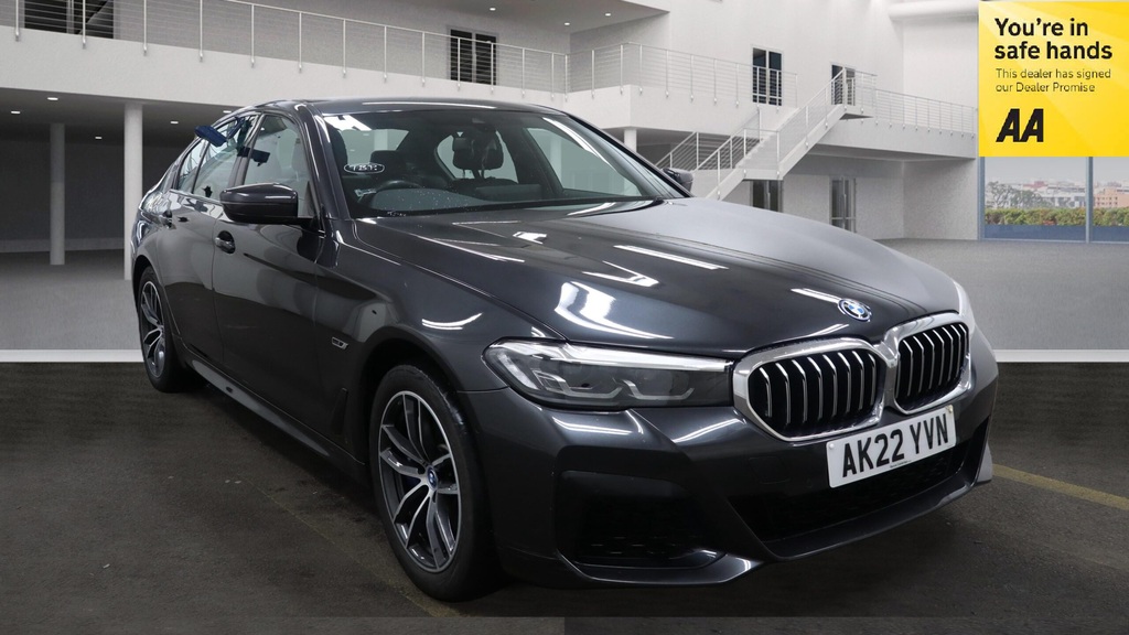 BMW 5 Series 530E 2.0 Plugin-hybrid 202222 12Kwh M Sport Salo Grey