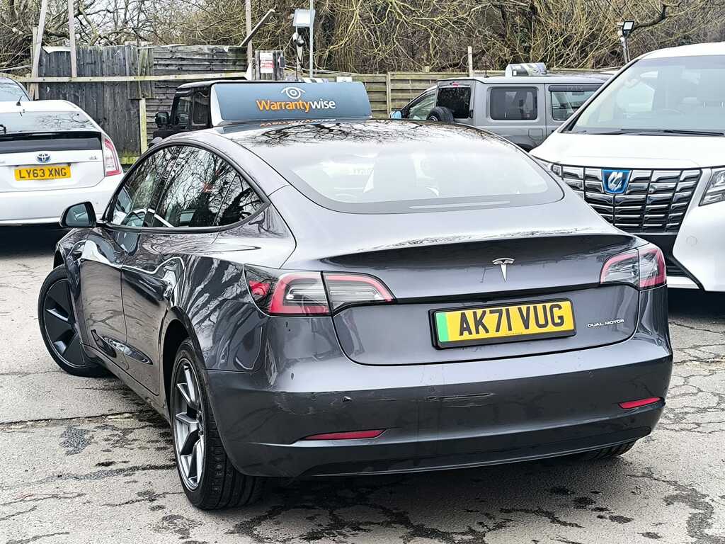 Tesla Model 3 202171 75 Kwh Long Range Saloon Awd 5 S AK71VUG Grey #4