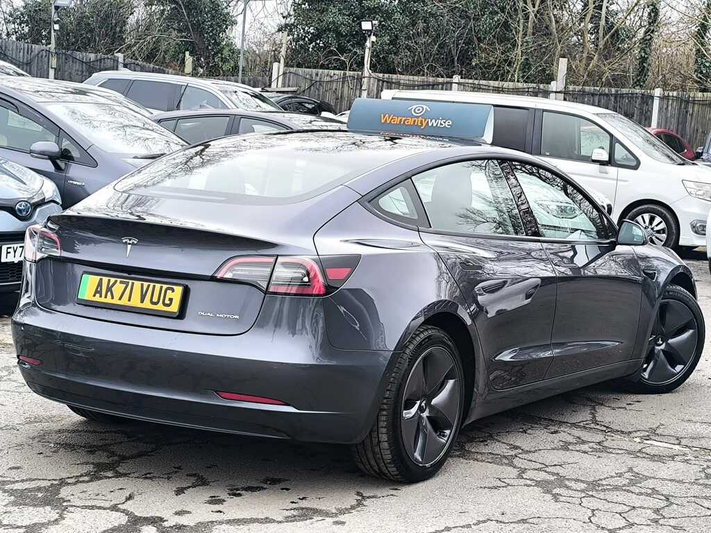 Tesla Model 3 202171 75 Kwh Long Range Saloon Awd 5 S AK71VUG Grey #3