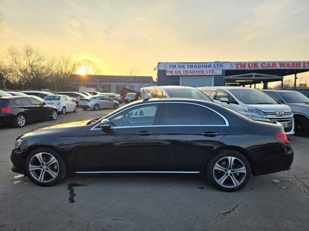 Mercedes-Benz E Class 2.0 201717 E220d Se Saloon KV17LUL Black #6