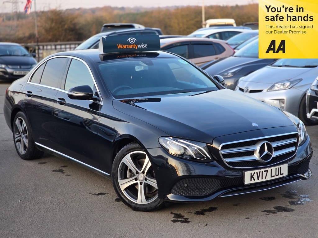 Mercedes-Benz E Class 2.0 201717 E220d Se Saloon Black