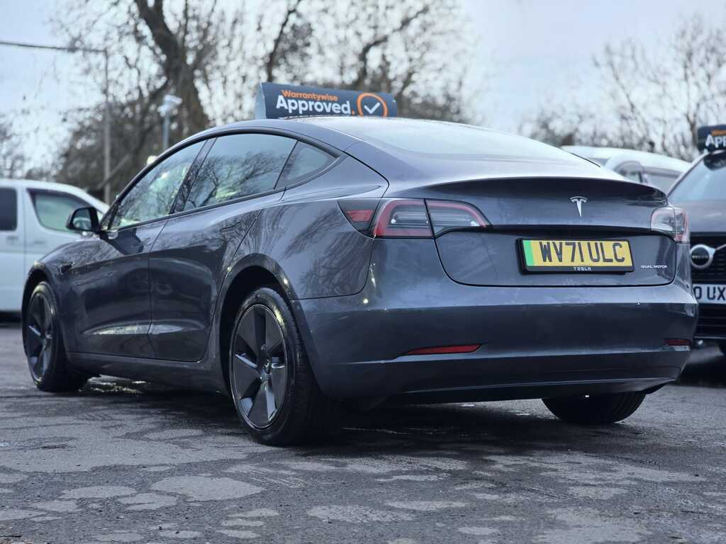 Tesla Model 3 202171 75 Kwh Long Range Saloon Awd 5 S WV71ULC Grey #4