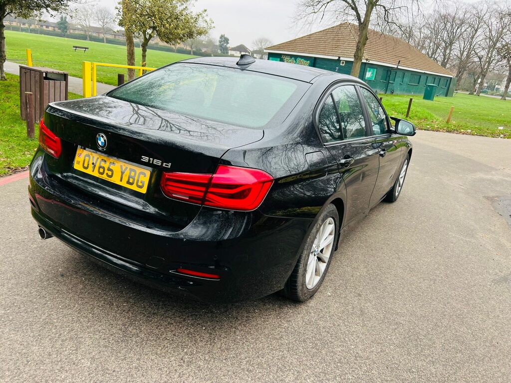 BMW 3 Series 2.0 201565 316D Se Saloon 5 Seats OY65YBG Black #3