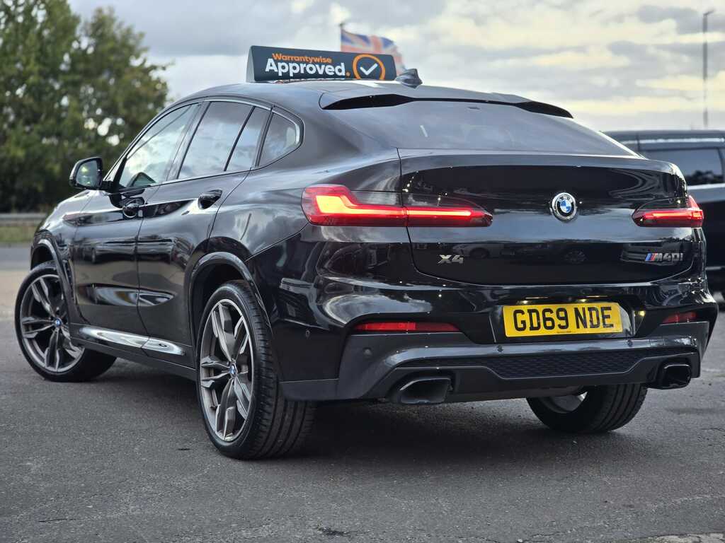 BMW X4 3.0 201969 M40i Suv 5 Seats GD69NDE Black #4