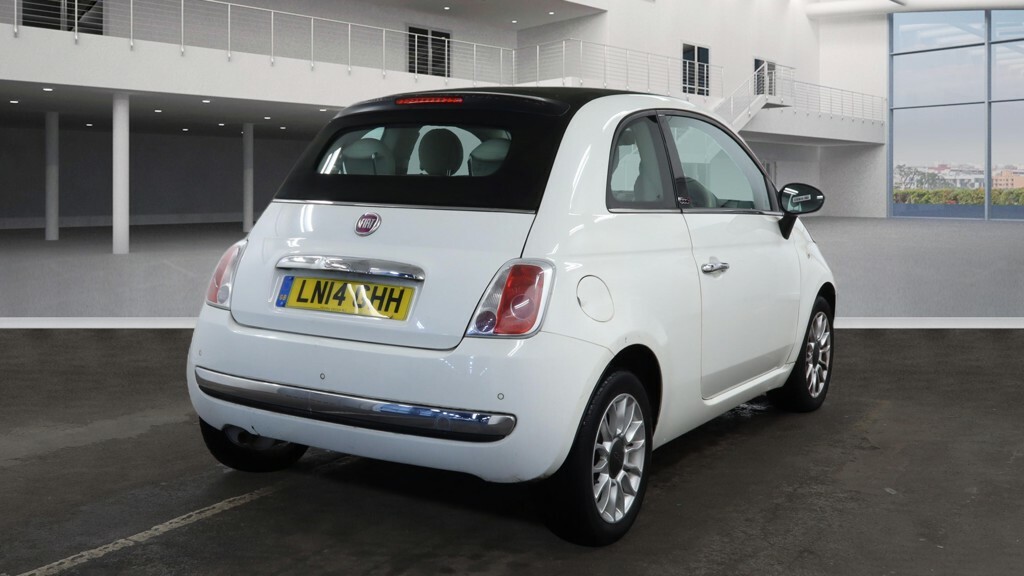 Fiat 500 1.2 201414 Hatchback 4 Seats E LN14GHH White #3