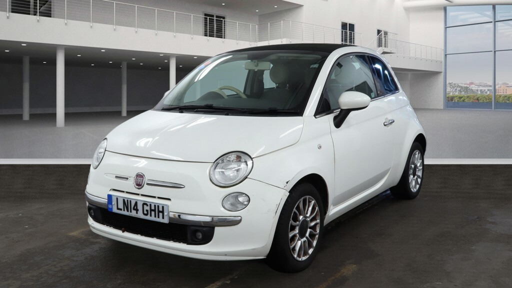 Fiat 500 1.2 201414 Hatchback 4 Seats E LN14GHH White #2