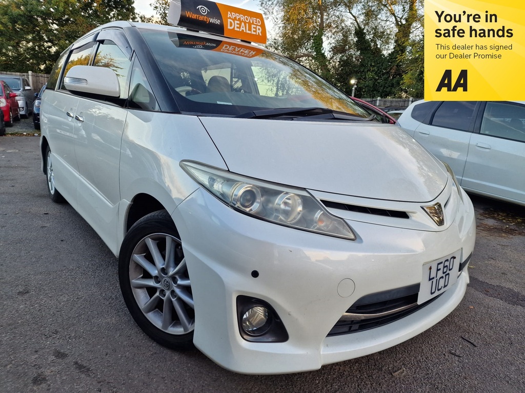 Toyota Estima 2.4 201060 7 Seats Mpv Imported Fina White