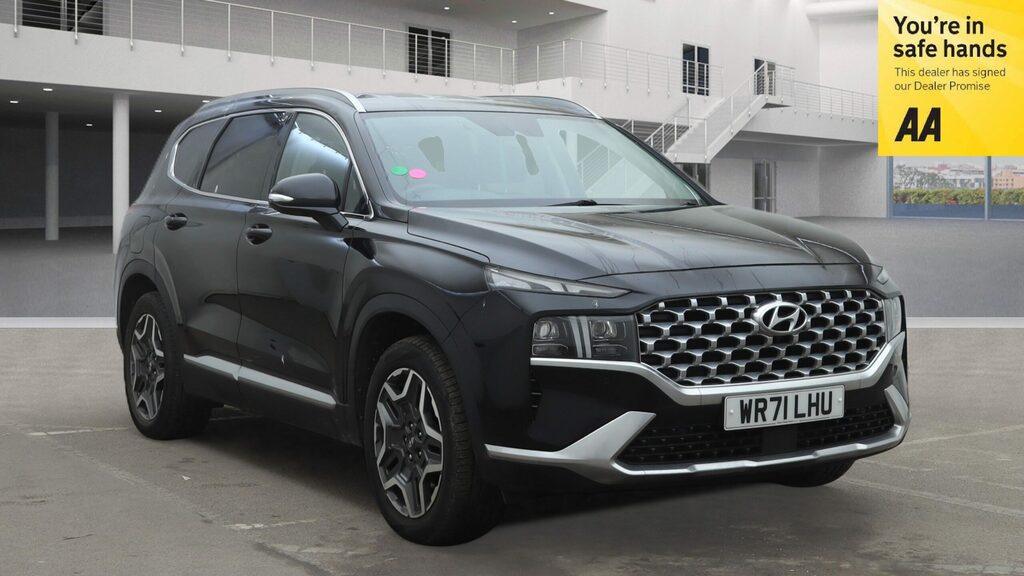 Hyundai Santa Fe 1.6 Plugin Hybrid 202171 13.8 Kwh T-gdi Phev 4Wd Black
