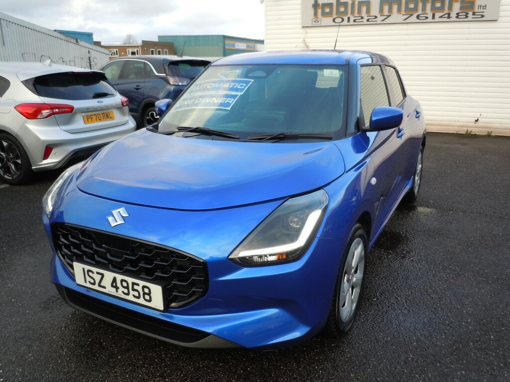 Suzuki Swift Hatchback 1.2 Mhev Motion 2024 ISZ4958 Blue #3