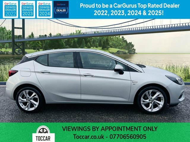 Vauxhall Astra 1.4I Turbo Sri Nav Hatchback Cvt Euro 6 Silver #2