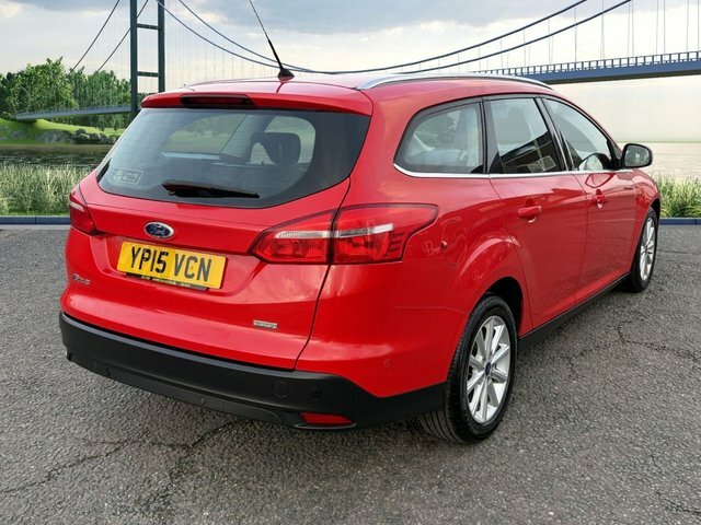 Ford Focus 1.0T Ecoboost Titanium Estate Eu YP15VCN Red #3