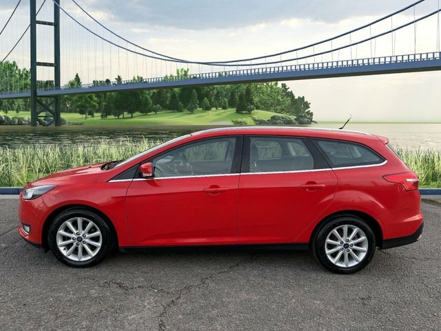 Ford Focus 1.0T Ecoboost Titanium Estate Eu YP15VCN Red #5