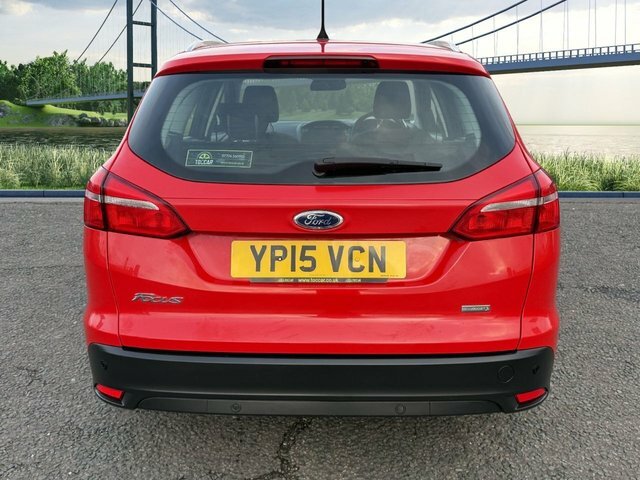 Ford Focus 1.0T Ecoboost Titanium Estate Eu YP15VCN Red #4