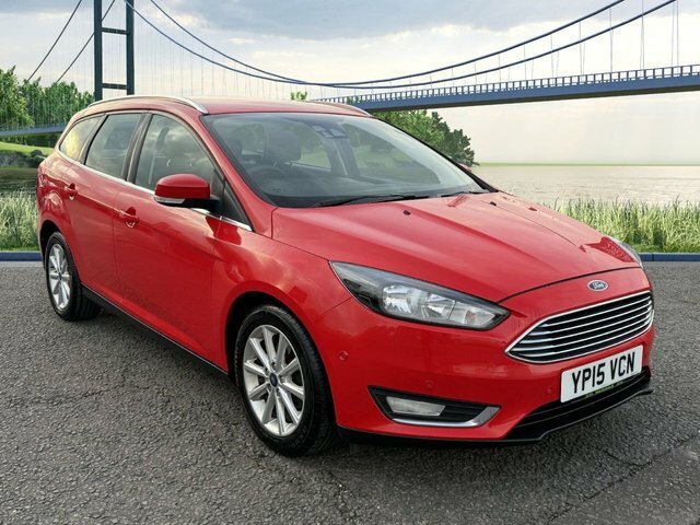 Ford Focus 1.0T Ecoboost Titanium Estate Eu Red