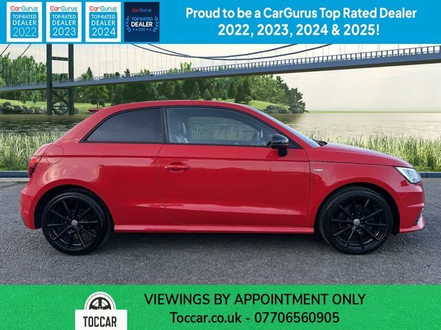 Audi A1 1.4 Tfsi S Line Hatchback Euro 6 SW65VFA Red #2