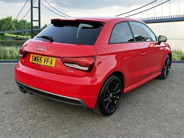 Audi A1 1.4 Tfsi S Line Hatchback Euro 6 SW65VFA Red #3